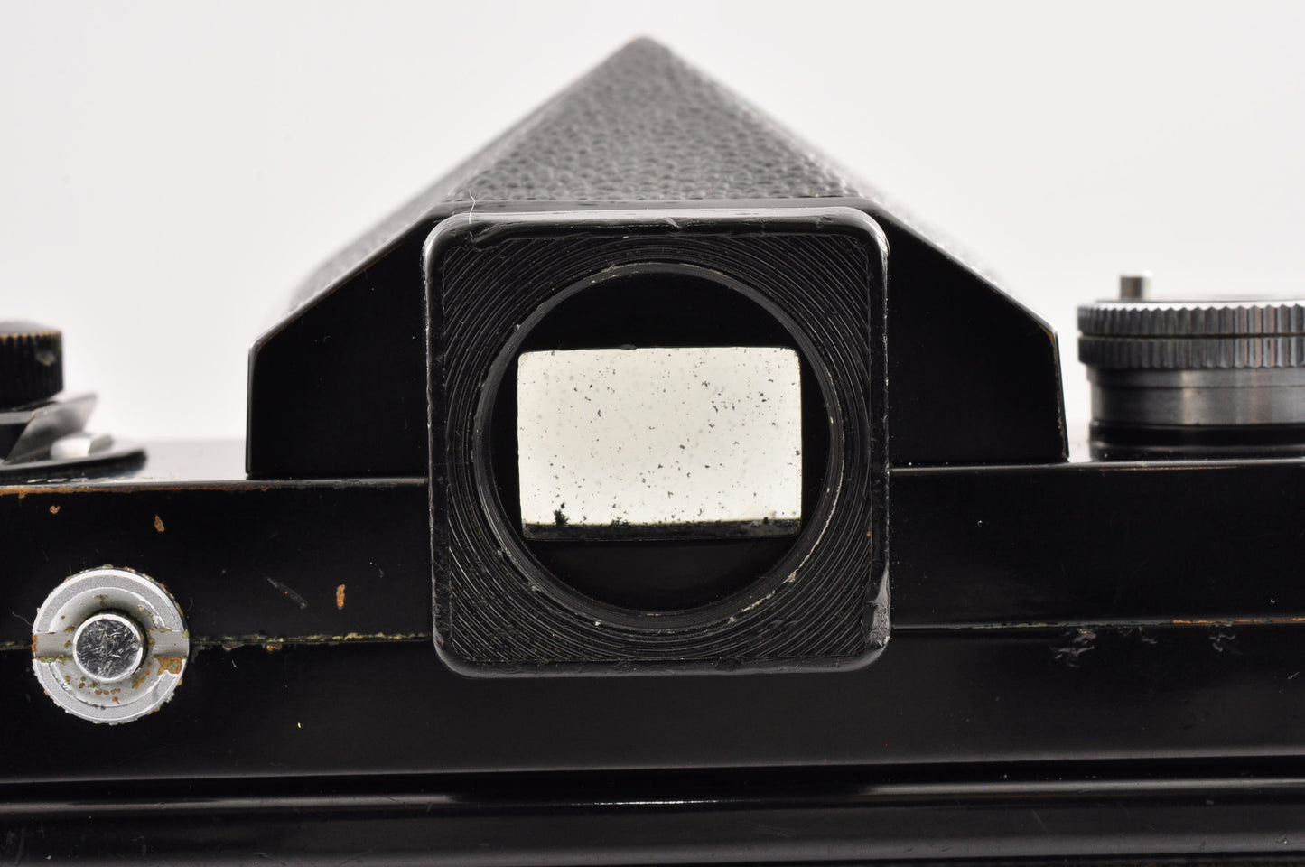 [Exc+3] Nikon F Eye level Black + Ai Micro-NIKKOR 55mm f/3.5
