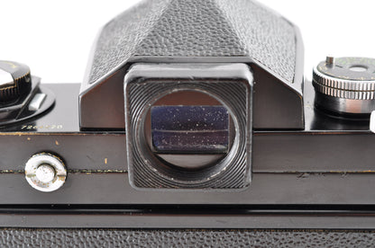 [Exc+3] Nikon F Eye level Black + Ai Micro-NIKKOR 55mm f/3.5