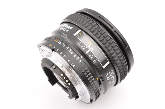 [N Mint] Nikon AF NIKKOR 20mm f/2.8D Wide Angle Lens