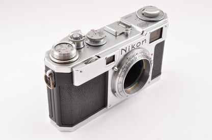 [AS-IS] Nikon S2 35mm Rangefinder Film Camera