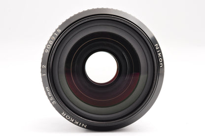 [Exc+4] Nikon Ai NIKKOR 35mm f/2 MF Lens