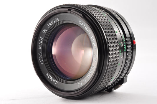 [Exc+5] Canon New FD NFD 50mm f/1.4 MF Lens