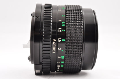[Exc+5] Canon New FD NFD 50mm f/1.4 MF Lens
