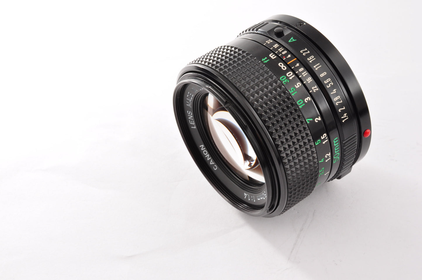 [Exc+5] Canon New FD NFD 50mm f/1.4 MF Lens