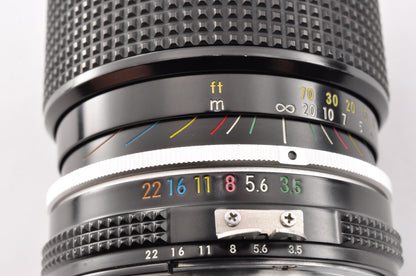 [Exc+5] Nikon Ai NIKKOR 43-86mm f/3.5 Zoom Lens