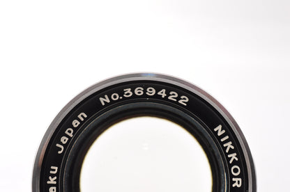 [Exc+5] Nikon NIKKOR-S.C 5cm f/1.4 MF Lens For Nikon S Mount