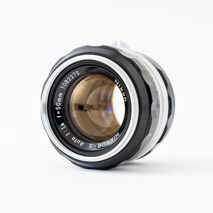 [Exc+5] Nikon Non-Ai NIKKOR-S Auto 50mm f/1.4 MF Lens