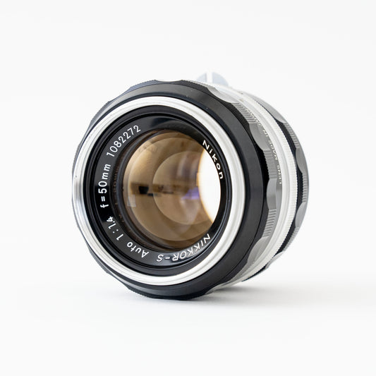 [Exc+5] Nikon Non-Ai NIKKOR-S Auto 50mm f/1.4 MF Lens
