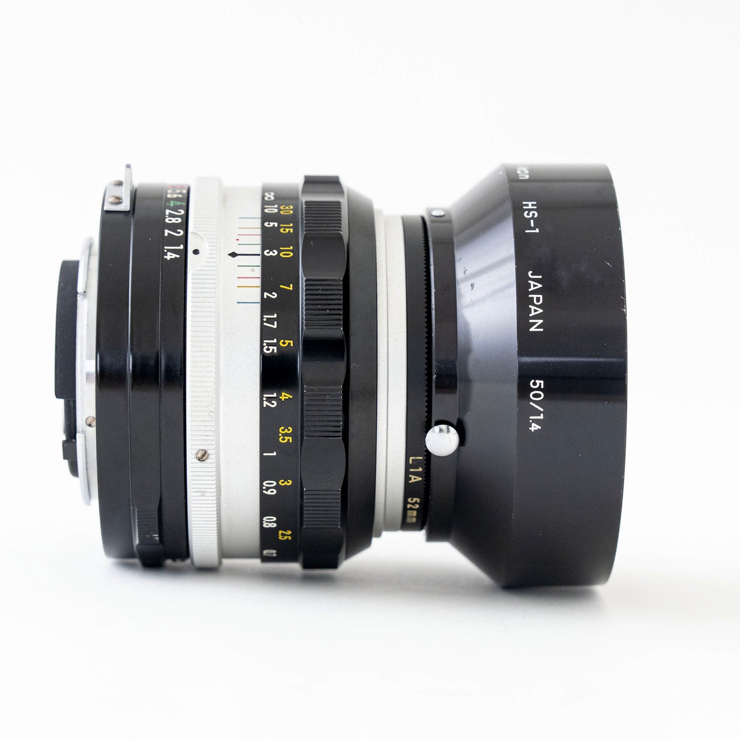 [Exc+5] Nikon Non-Ai NIKKOR-S Auto 50mm f/1.4 MF Lens