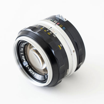 [Exc+5] Nikon Non-Ai NIKKOR-S Auto 50mm f/1.4 MF Lens