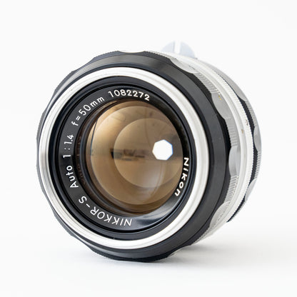 [Exc+5] Nikon Non-Ai NIKKOR-S Auto 50mm f/1.4 MF Lens