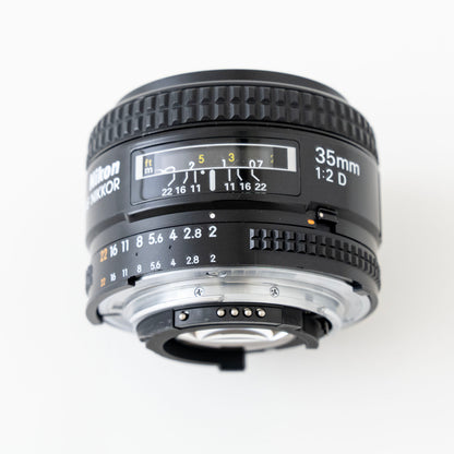 [Exc+5] Nikon AF NIKKOR 35mm f/2 D Lens
