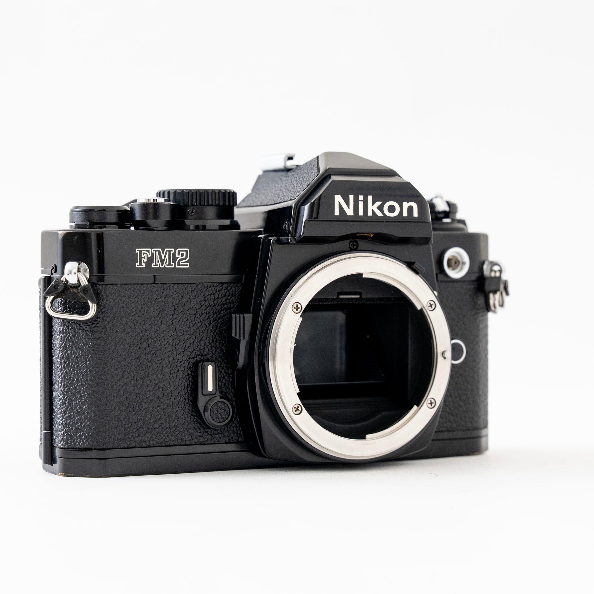 [Exc+5] Nikon NEW FM2 Black 35mm SLR Film Camera