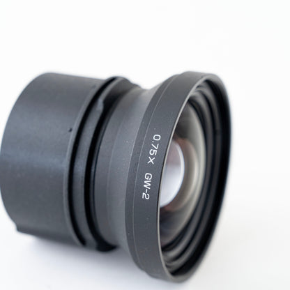 [N Mint] Ricoh GW-2 0.75x Wide Conversion Lens + GH-2 Hood adapter