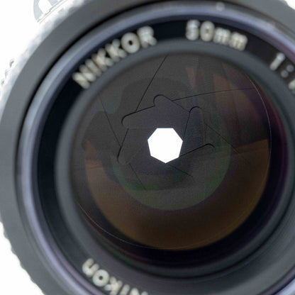 [Exc+5] Nikon Ai NIKKOR 50mm f/1.4 MF Lens