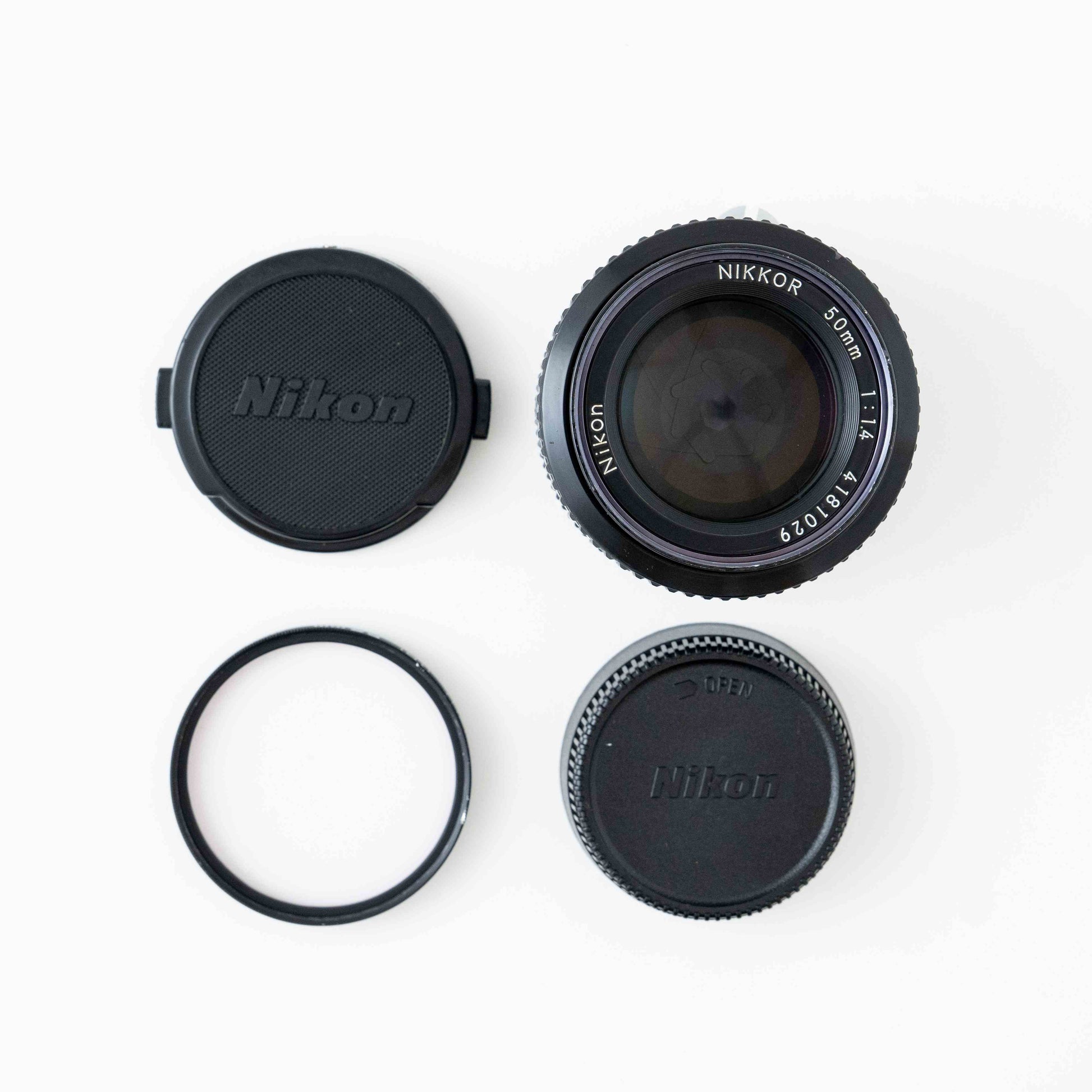[Exc+5] Nikon Ai NIKKOR 50mm f/1.4 MF Lens