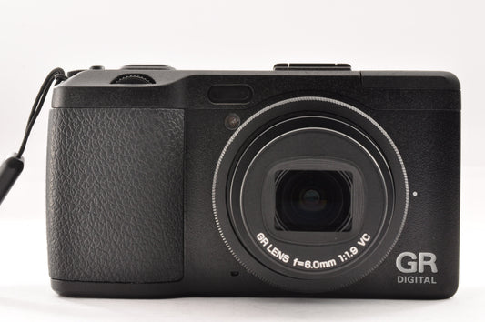 [N Mint] Ricoh GR Digital IV + Wide Conversion GW-2 + Hood adapter GH-2