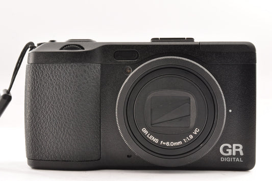 [N Mint] Ricoh GR Digital IV + Wide Conversion GW-2 + Hood adapter GH-2