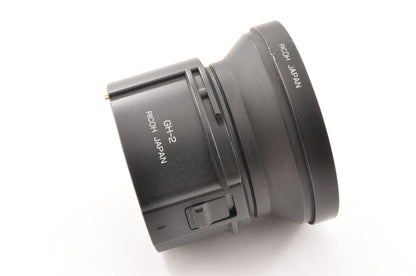 [N Mint] Ricoh GR Digital IV + Wide Conversion GW-2 + Hood adapter GH-2