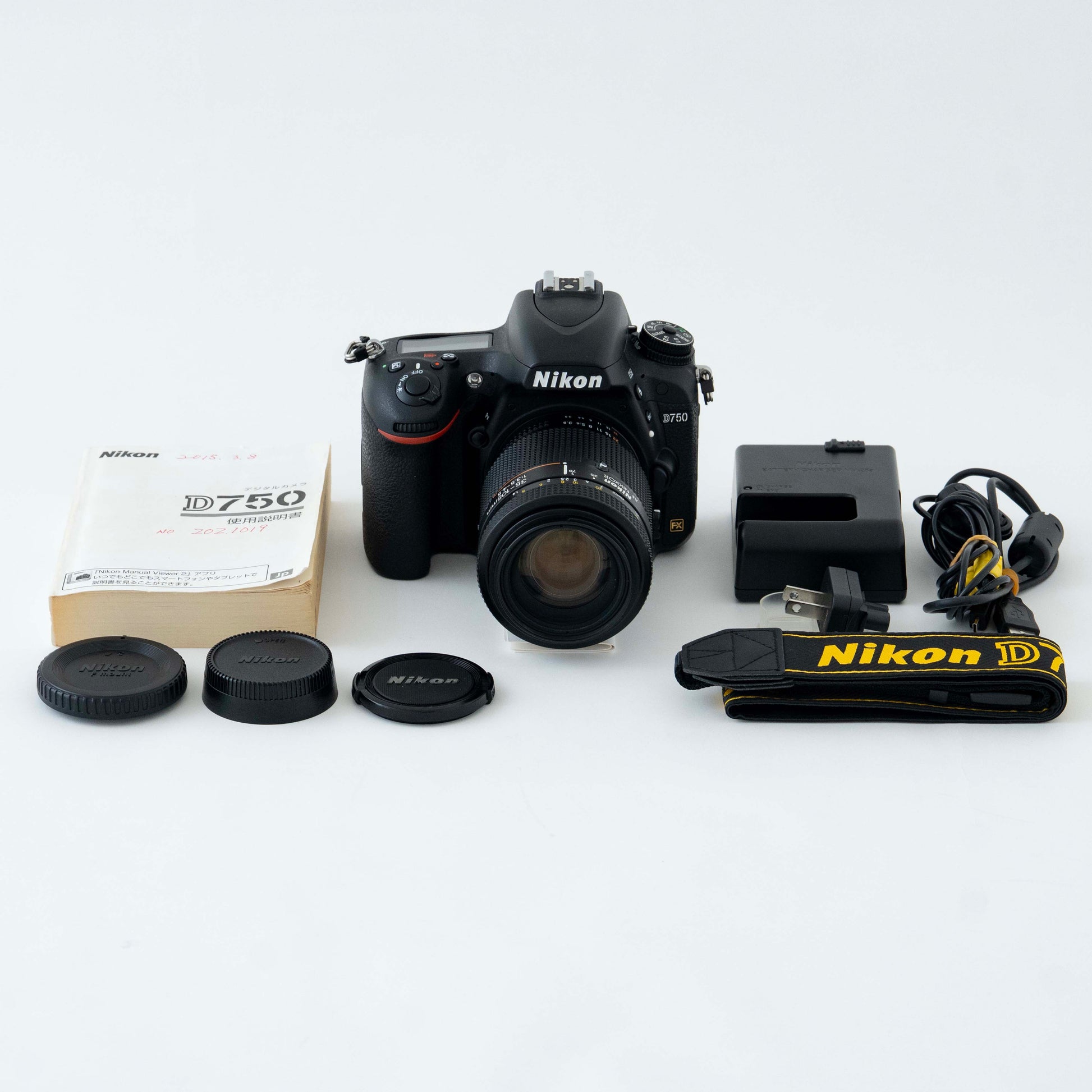 [N Mint] Nikon D750 Digital Camera SC:4,000 + AF NIKKOR 35-105mm f/3.5-4.5