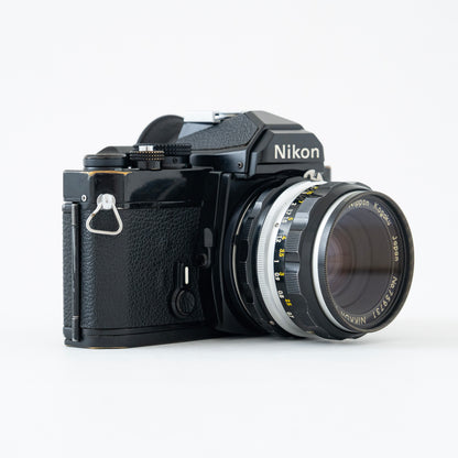 [Exc+4] Nikon FM Black 35mm SLR Film Camera