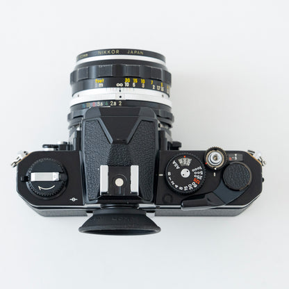 [Exc+4] Nikon FM Black 35mm SLR Film Camera
