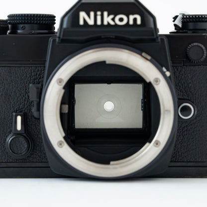 [Exc+4] Nikon FM Black 35mm SLR Film Camera