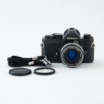 [Exc+4] Nikon FM Black 35mm SLR Film Camera