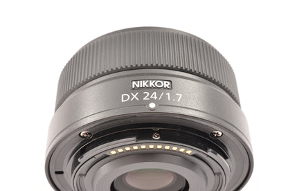 [N Mint] Nikon NIKKOR Z DX 24mm f/1.7 Lens For Nikon Z