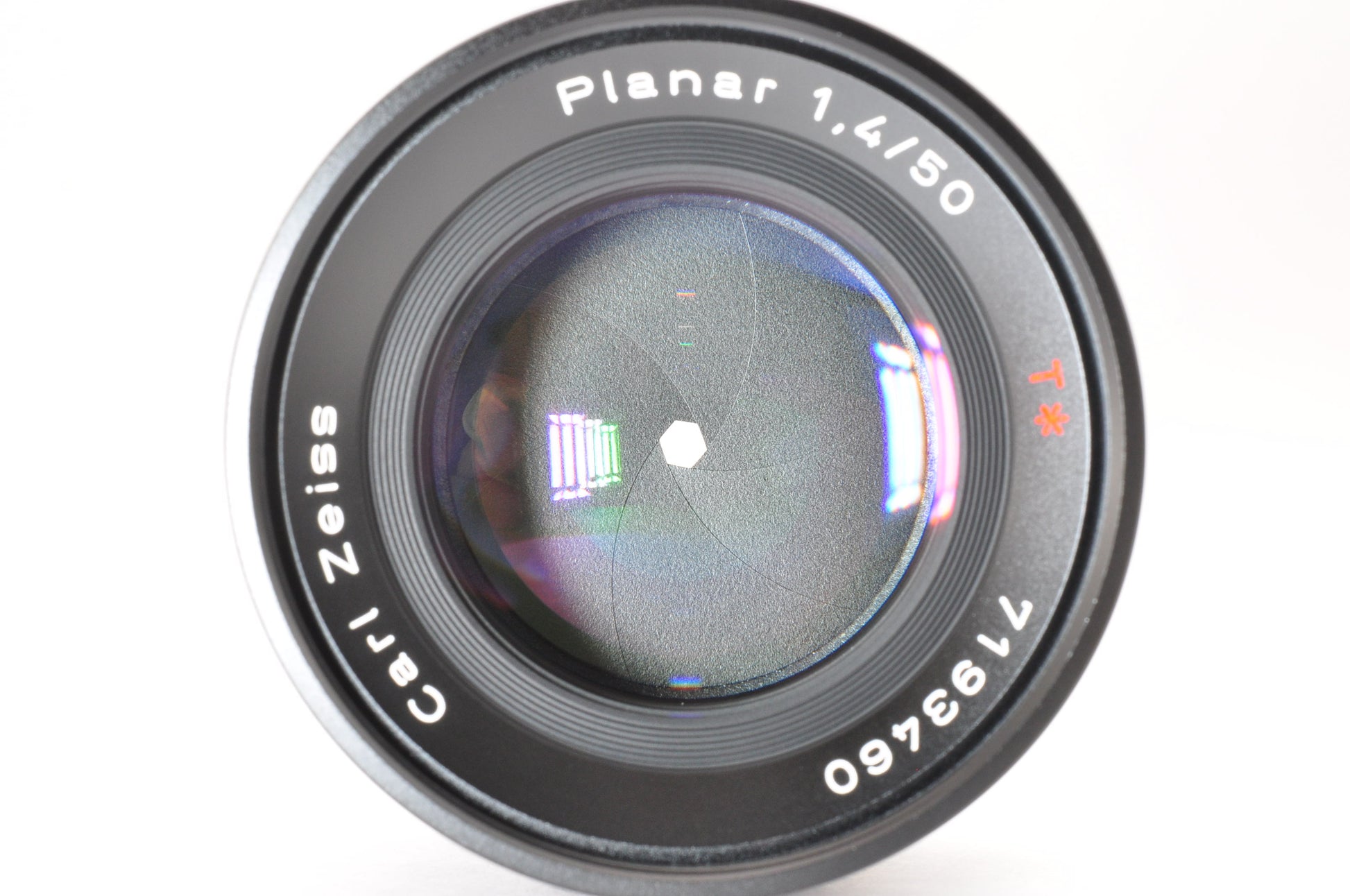[N Mint] CONTAX Carl Zeiss Planar T* 50mm f/1.4 MMJ MF Lens C/Y Mount
