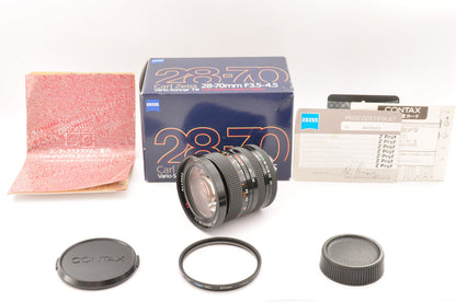 [Exc+5] CONTAX Carl Zeiss Vario-Sonnar T* 28-70mm f/3.5-4.5 MMJ Zoom Lens