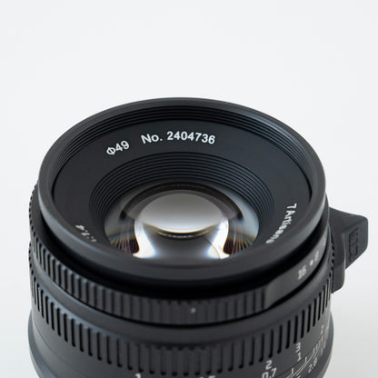 [N Mint] 7Artisans 35mm f/1.4 MF Lens For Fujifilm X Mount