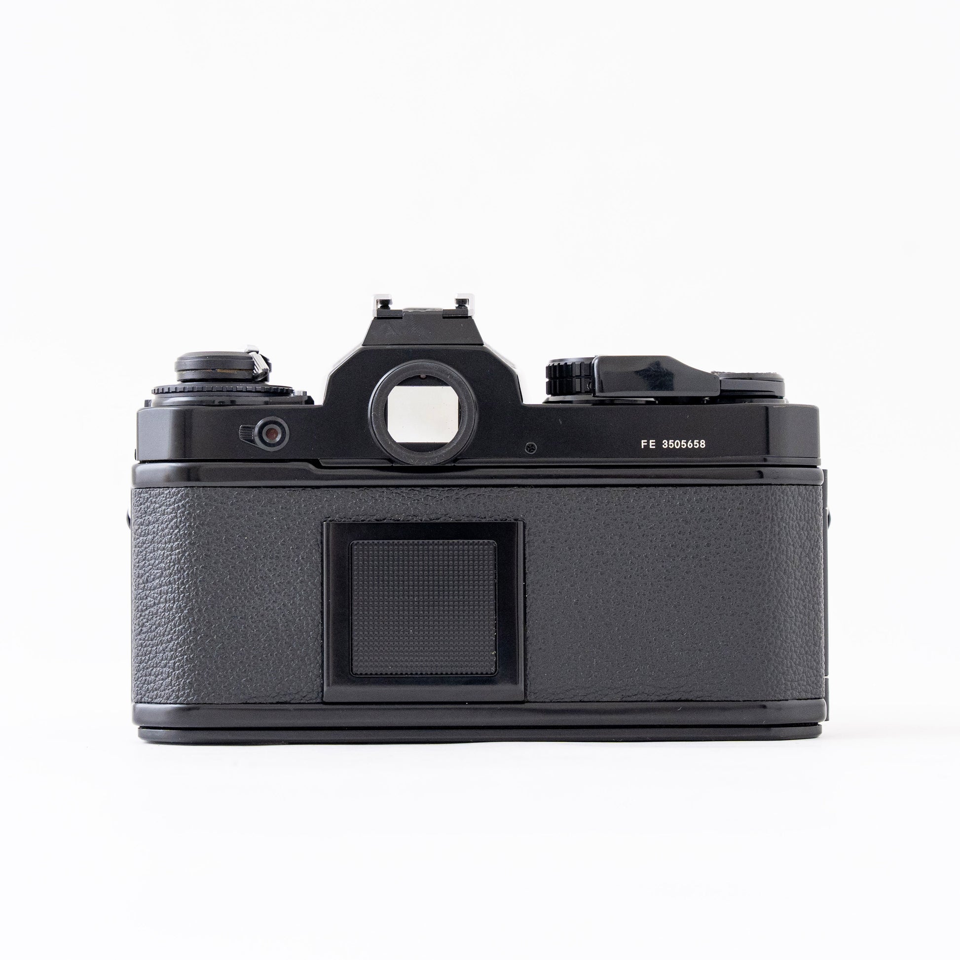 [Exc+5] Nikon FE Black 35mm SLR Film Camera + Ai NIKKOR 50mm f/1.4 Lens