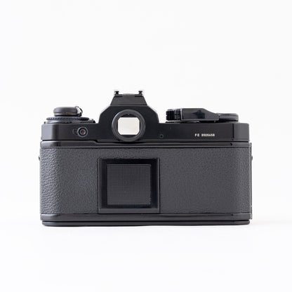 [Exc+5] Nikon FE Black 35mm SLR Film Camera + Ai NIKKOR 50mm f/1.4 Lens