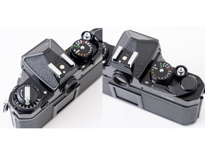 [Exc+5] Nikon FE Black 35mm SLR Film Camera + Ai NIKKOR 50mm f/1.4 Lens