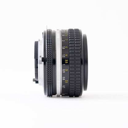 [Exc+5] Nikon FE Black 35mm SLR Film Camera + Ai NIKKOR 50mm f/1.4 Lens