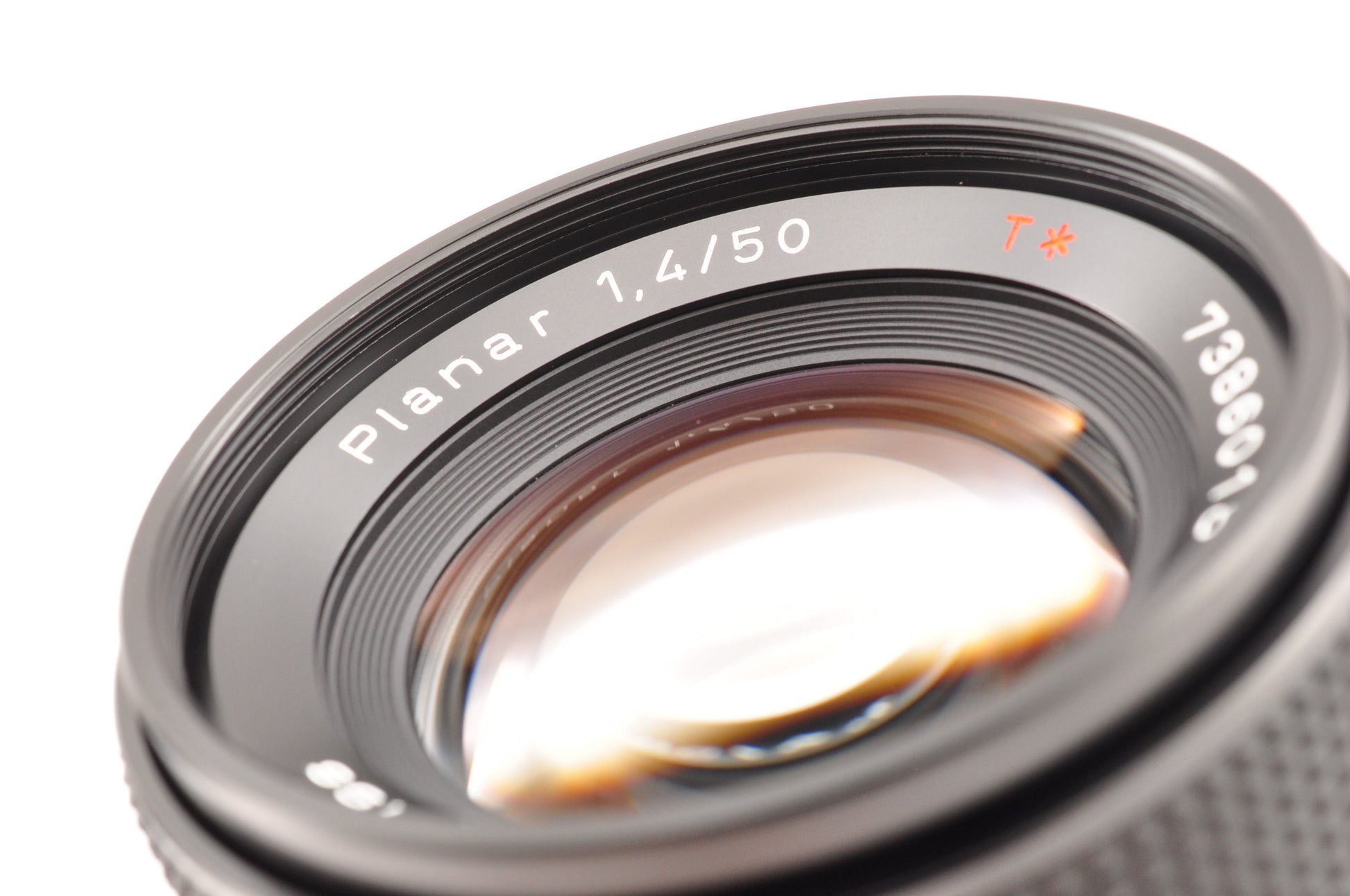 [N Mint] CONTAX Carl Zeiss Planar T* 50mm f/1.4 MMJ MF Lens C/Y Mount