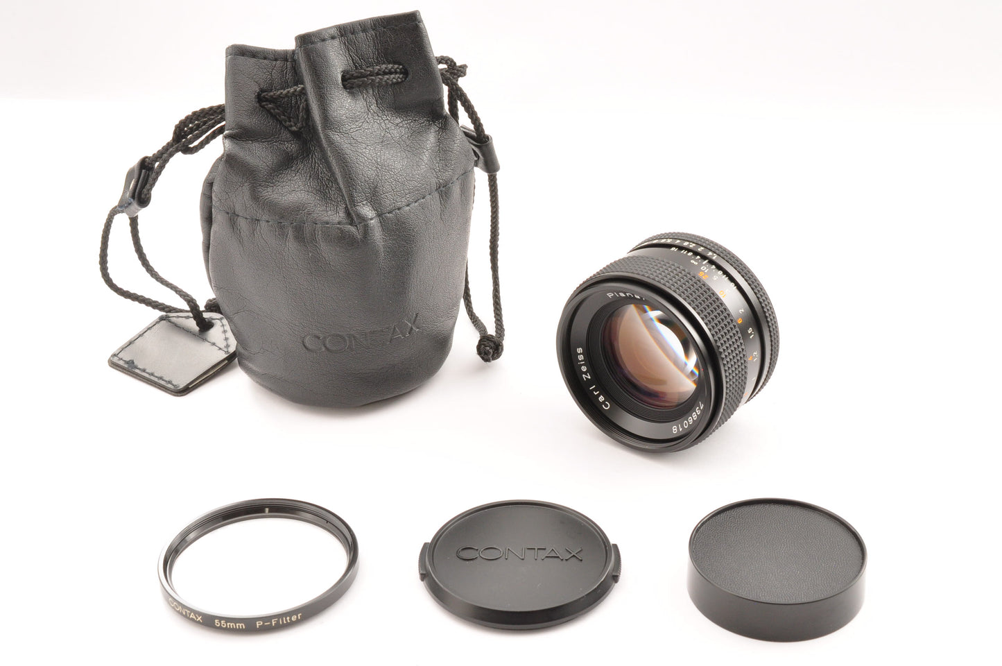 [N Mint] CONTAX Carl Zeiss Planar T* 50mm f/1.4 MMJ MF Lens C/Y Mount