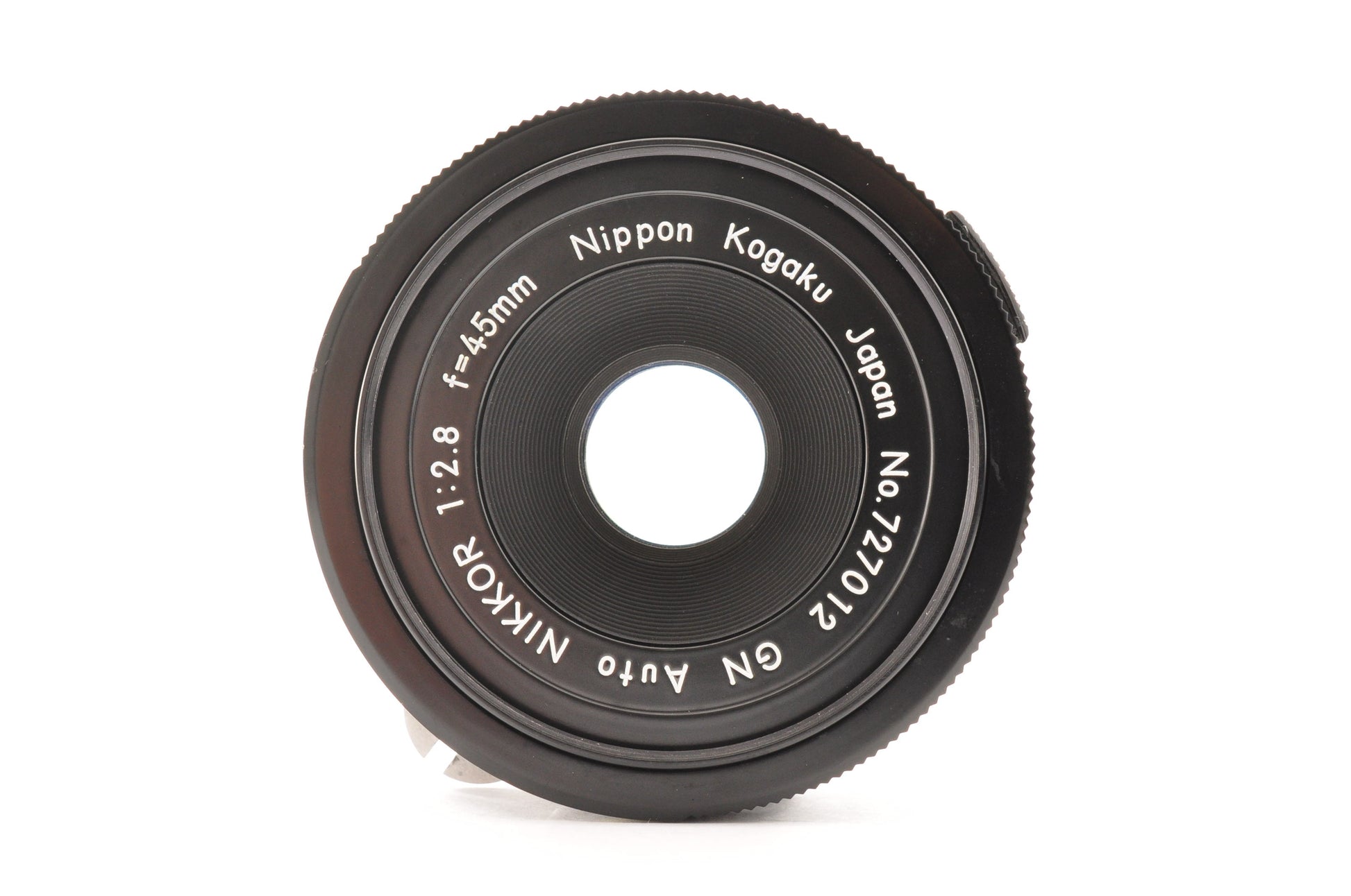 [Exc+5] Nikon GN Auto NIKKOR 45mm f/2.8 Lens Nippon Kogaku Japan