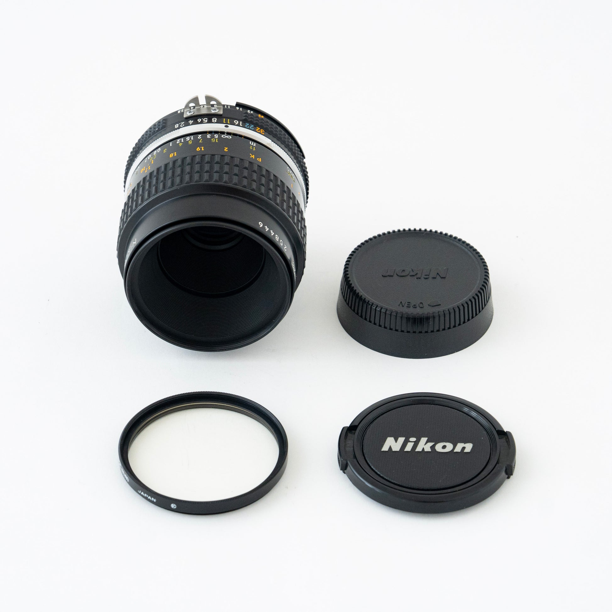 [N Mint] Nikon Ai-S Micro NIKKOR 55mm f/2.8 MF Lens