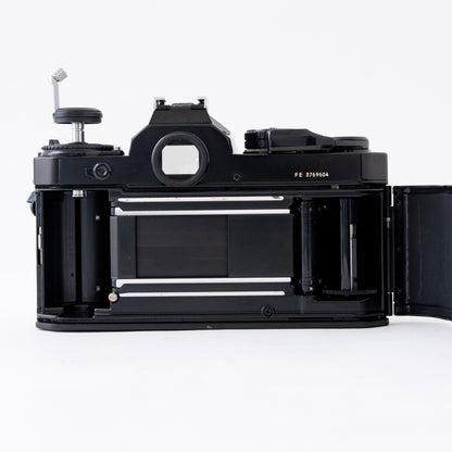 [Exc+5] Nikon FE Black + NIKKOR-N Auto 24mm f/2.8 Lens Ai Converted