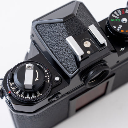 [Exc+5] Nikon FE Black + NIKKOR-N Auto 24mm f/2.8 Lens Ai Converted