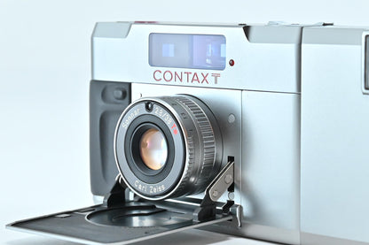 [N Mint] CONTAX T Silver Rangefinder Film Camera