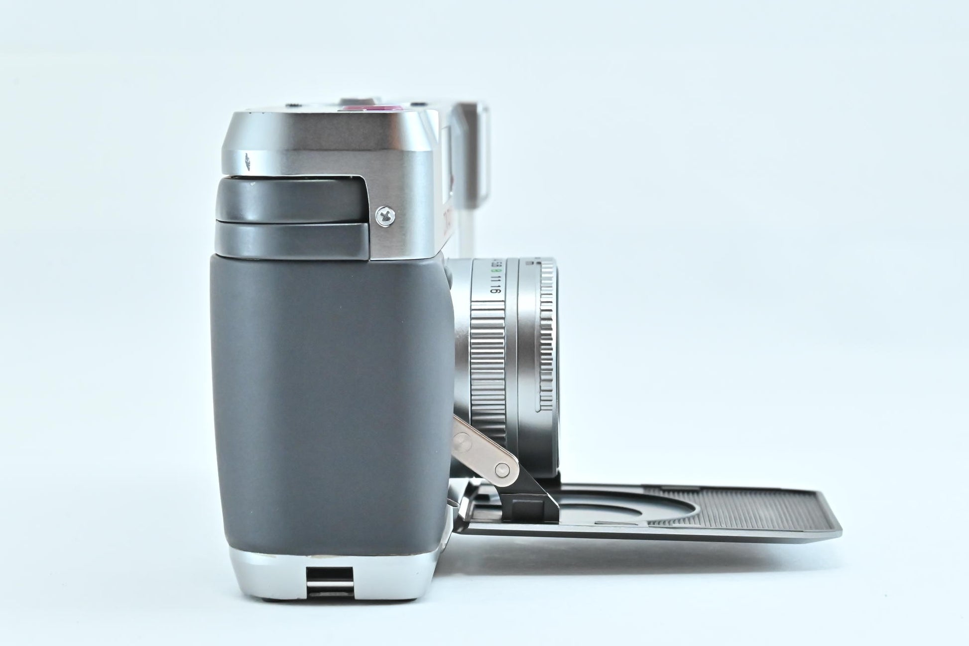 [N Mint] CONTAX T Silver Rangefinder Film Camera
