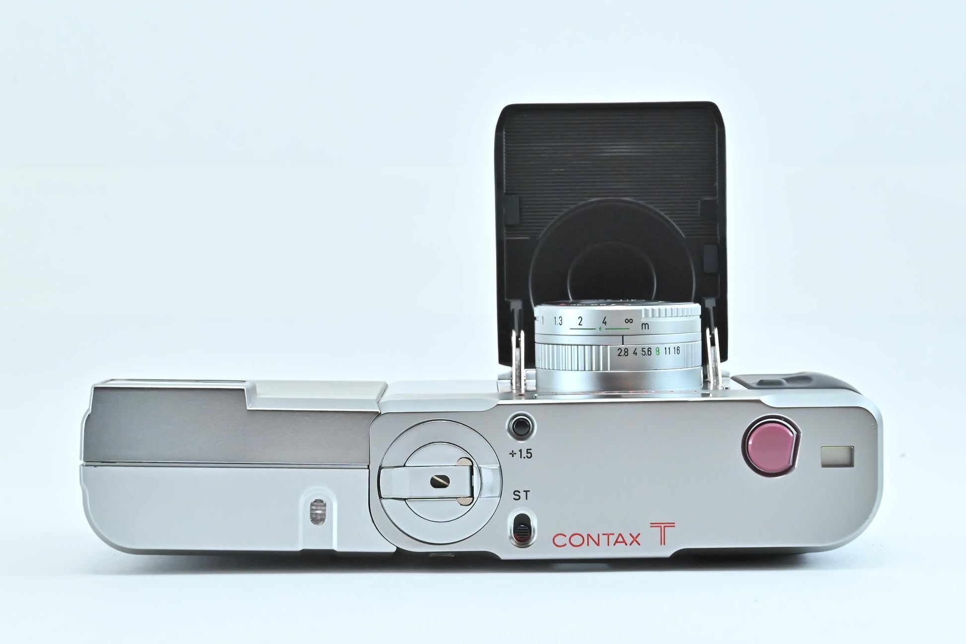 [N Mint] CONTAX T Silver Rangefinder Film Camera