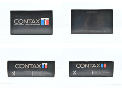 [N Mint] CONTAX T Silver Rangefinder Film Camera