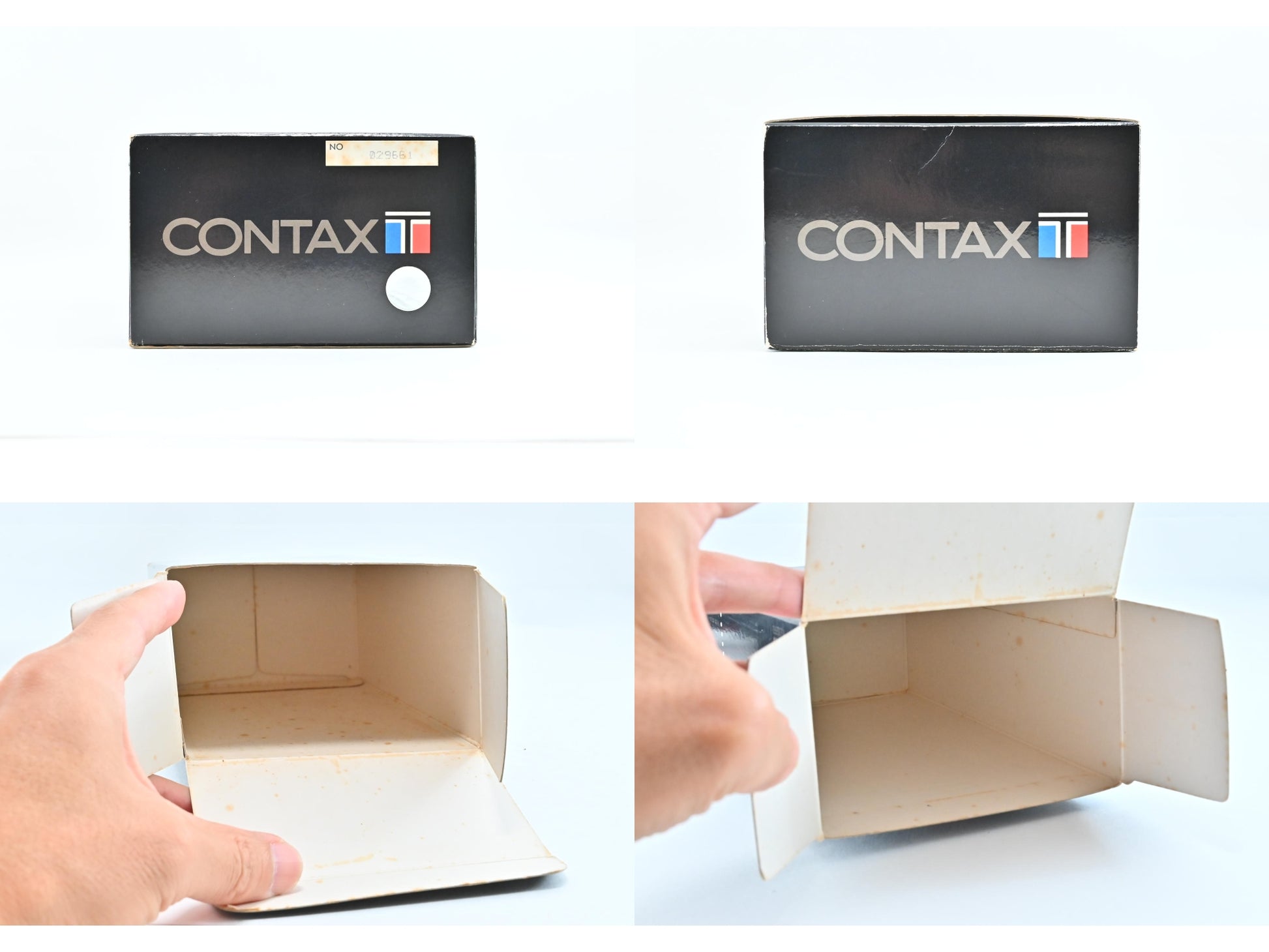 [N Mint] CONTAX T Silver Rangefinder Film Camera