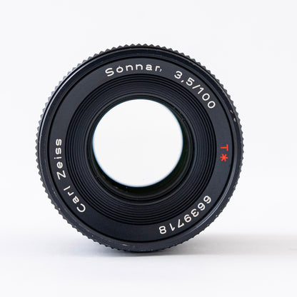[Exc+5] CONTAX Carl Zeiss Sonnar T* 100mm f/3.5 AEJ Lens