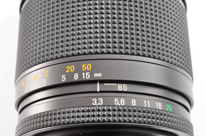 [N Mint] CONTAX Carl Zeiss Vario-Sonnar T* 28-85mm f/3.3-4 MMJ Lens