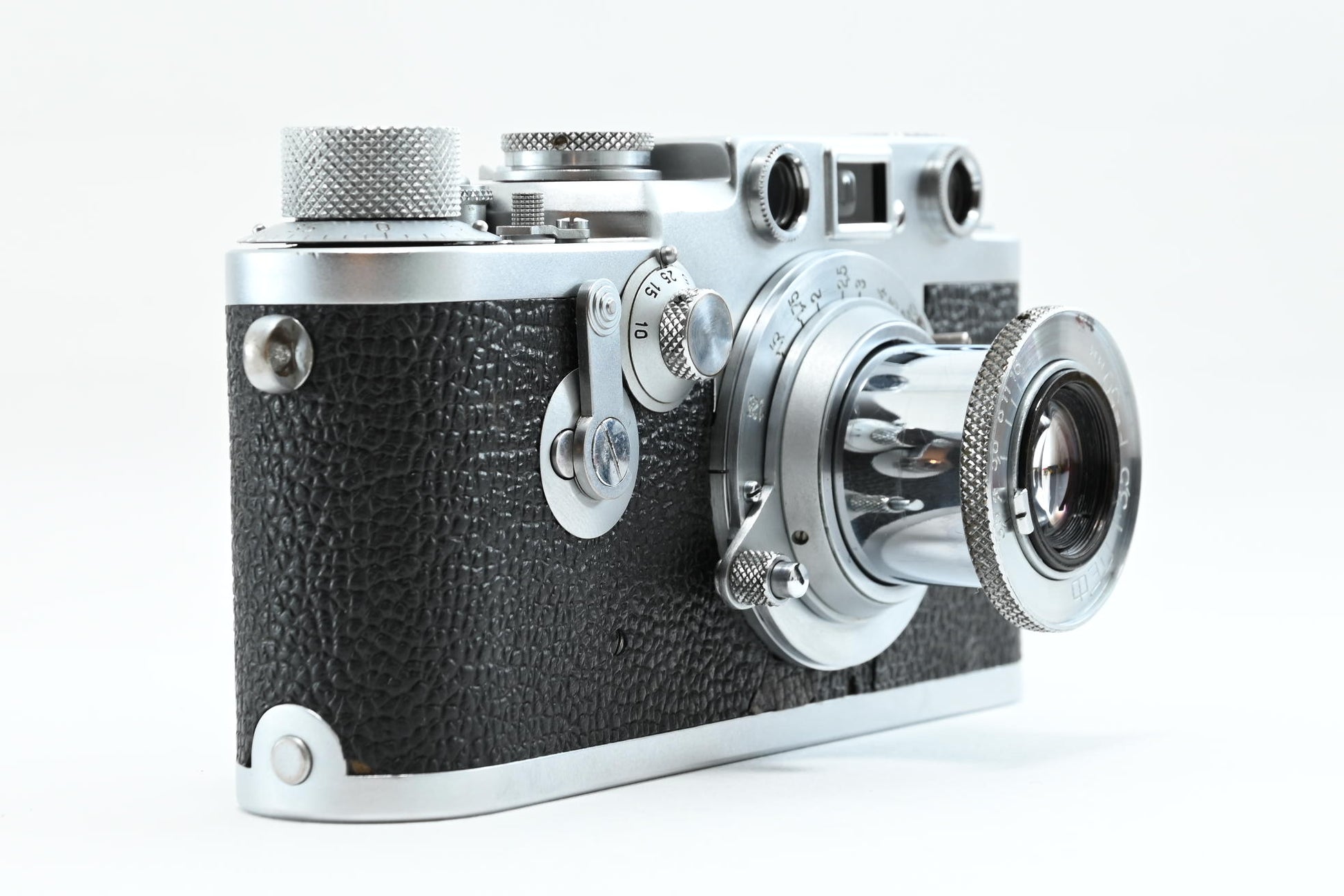 [Exc+4] Leica IIIf Rangefinder Film Camera + FED 50mm f/3.5